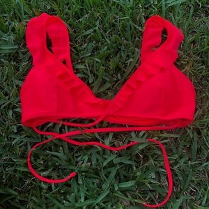 Wrapfront Swim Top
